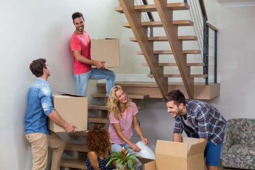 Haroldhill removals team planning a home move