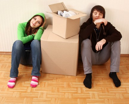 Business equipment stored safely with mobile self storage in Haroldhill