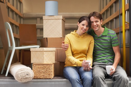 Careful transport and unloading for local removals in Haroldhill
