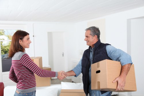Cubic-yard estimate example for mixed household contents